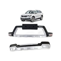 Skoda Kodiaq Uyumlu 2017- Ön Arka Tampon Koruyucu Koruma Difüzör Skoda Kodiaq Uyumlu 2017- Ön Arka Tampon Koruyucu Koruma Difüzör