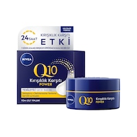 Nivea Q10 Power Kırışık Karşıtı Sıkılaştırıcı Gece Kremi 50 ML Nivea Q10 Power Kırışık Karşıtı Sıkılaştırıcı Gece Kremi 50 ML