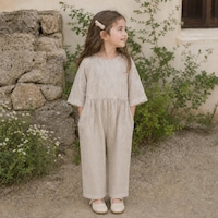 Bebe Çocuk Oversize Tulum Açık Bej Bebe Çocuk Oversize Tulum Açık Bej