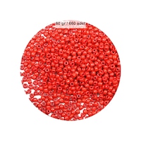 Koyu Turuncu Renk 4 Mm Yaklaşık 660 Adet / 60 Gram Cam Boncuk Oya Yazma Bileklik Ve Kolye Koyu Turuncu Renk 4 Mm Yaklaşık 660 Adet / 60 Gram Cam Boncuk Oya Yazma Bileklik Ve Kolye