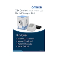 Omron X2+ Connect Üst Koldan Ölçer Dijital Tansiyon Aleti Omron X2+ Connect Üst Koldan Ölçer Dijital Tansiyon Aleti