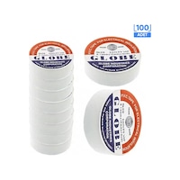 Globe İzole Bant 100 Adet Beyaz Globe İzole Bant 100 Adet Beyaz