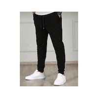 Blackjack Giyim Erkek Siyah Slim Fit Jogger Eşofman Altı Siyah Blackjack Giyim Erkek Siyah Slim Fit Jogger Eşofman Altı Siyah