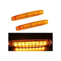 10 Adet 9 Led'li Parmak Led Turuncu Kamyon Tır Ve 12/24 Volt Araçlar Aksesuar Dorse & Etek Lambası 10 Adet 9 Led'li Parmak Led Turuncu Kamyon Tır Ve 12/24 Volt Araçlar Aksesuar Dorse & Etek Lambası