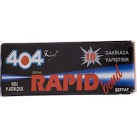 404 Plastik Çelik Şeffaf Rapid 16Gr 404 Plastik Çelik Şeffaf Rapid 16Gr
