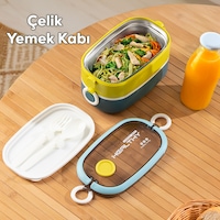 Porsima 66729 Stainless Steel Vakumlu Lunch Box Sefer Tası 1300 ML Porsima 66729 Stainless Steel Vakumlu Lunch Box Sefer Tası 1300 ML