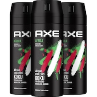 Axe Africa Erkek Sprey Deodorant 150 ML x 3 Axe Africa Erkek Sprey Deodorant 150 ML x 3