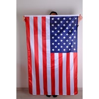 Amerika ABD Milli Gönder Bayrağı Raşel Kumaş Dijital Baskı 70x105 cm Amerika ABD Milli Gönder Bayrağı Raşel Kumaş Dijital Baskı 70x105 cm