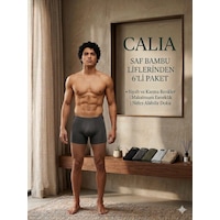 Qulat Calia 5'li Paket Erkek Bambu Boxer - Esnek Ve Nefes Alabilir Rahat Kalıp Karma Renk Seti Antrasit Qulat Calia 5'li Paket Erkek Bambu Boxer - Esnek Ve Nefes Alabilir Rahat Kalıp Karma Renk Seti Antrasit