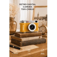 Torima CMR50 Mini Dijital Retro Kamera 48 MP Selfie Video Vlog Kamerası Torima CMR50 Mini Dijital Retro Kamera 48 MP Selfie Video Vlog Kamerası