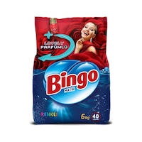 Bingo Renkliler İçin Lovely Parfümlü Toz Çamaşır Deterjan 40 Yıkama 6 KG Bingo Renkliler İçin Lovely Parfümlü Toz Çamaşır Deterjan 40 Yıkama 6 KG
