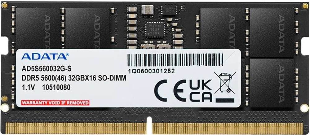 Adata 16gb Ddr5 5600mhz 262pin 1.1v Notebook Ram Adata 16gb Ddr5 5600mhz 262pin 1.1v Notebook Ram