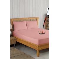 Formeya Set Pudra Mikro Fitted Sıvı Geçirmez  TekKişilik  Alez ve 2 Adet Yastık Alezi