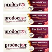 Prodoctor Erken Gebelik Testi 4 Adet Prodoctor Erken Gebelik Testi 4 Adet