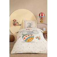 Disney Nevresim Takımı Ranforce Bebe Dumbo Cırcus Bej Disney Nevresim Takımı Ranforce Bebe Dumbo Cırcus Bej