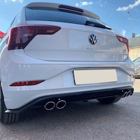 Polo 2019+ İçin Uyumlu 4 Egzoz R Line Difüzör Polo 2019+ İçin Uyumlu 4 Egzoz R Line Difüzör