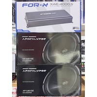 Xae-4000.5 5 Kanallı Anfi Ap-m81se 20cm İki Takım Midrange 340watt 170rms