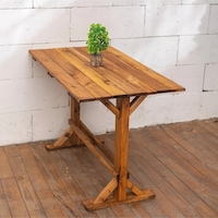 Ahşap Bahçe Masası Yemek Masası 110x63 Cm Kahverengi Ahşap Bahçe Masası Yemek Masası 110x63 Cm Kahverengi