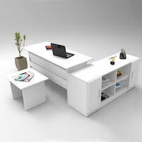 Robinhome Robin Home Verona Abf Ofis Büro Seti Çalışma Masası Takımı Beyaz Robinhome Robin Home Verona Abf Ofis Büro Seti Çalışma Masası Takımı Beyaz