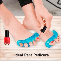 Ayak 5 Parmak Ayırıcı Şekil Düzeltici Aparat Deluxe Pampered Toes Silikon 5 Parmak Ayraç Ayak 5 Parmak Ayırıcı Şekil Düzeltici Aparat Deluxe Pampered Toes Silikon 5 Parmak Ayraç
