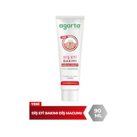Agarta Doğal Diş Eti Bakımı Plak Karşıtı Diş Macunu 90 ML Agarta Doğal Diş Eti Bakımı Plak Karşıtı Diş Macunu 90 ML