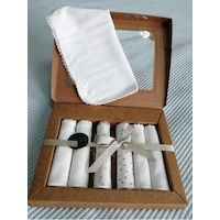 Organik Pamuk 7li Bebek Mendili Mö335 Organik Pamuk 7li Bebek Mendili Mö335