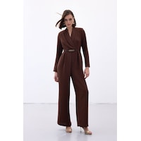 Sateen Kemerli Salaş Tulum - Kahve-136565 Kahve Sateen Kemerli Salaş Tulum - Kahve-136565 Kahve