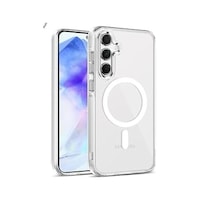 Teknomoda Samsung Galaxy A16 Kılıf Magsafe Uyumlu Manyetik Şeffaf Silikon Kapak Şeffaf Teknomoda Samsung Galaxy A16 Kılıf Magsafe Uyumlu Manyetik Şeffaf Silikon Kapak Şeffaf