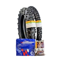 Cross Lastik Takımı 460-18 Ve 300-21 Tt + İç Lastikleri Cross Lastik Takımı 460-18 Ve 300-21 Tt + İç Lastikleri