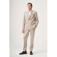 İmza Bej-vizon Kırlangıç Yaka Çizgili Kruvaze 6 Drop Slim Fit Tam Astar Esnek Takım Elbise 1001260286 Bej - Vizon İmza Bej-vizon Kırlangıç Yaka Çizgili Kruvaze 6 Drop Slim Fit Tam Astar Esnek Takım Elbise 1001260286 Bej - Vizon