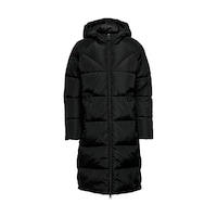 Only Kapüşonlu Puffer Siyah Kadın Kaban 15304786 001 Only Kapüşonlu Puffer Siyah Kadın Kaban 15304786 001