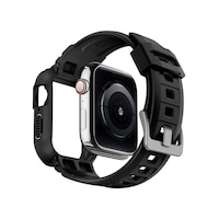 Spigen Apple Uyumlu Watch Serisi 40mm / 41mm Kılıf, Rugged Armor Pro Black - Acs00546 Spigen Apple Uyumlu Watch Serisi 40mm / 41mm Kılıf, Rugged Armor Pro Black - Acs00546