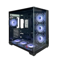 Zoko Emperor Siyah 7x12cm Argb Fanlı Atx Gaming Akvaryum Kasa Zoko Emperor Siyah 7x12cm Argb Fanlı Atx Gaming Akvaryum Kasa