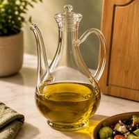 Porsima 5323 Borosilikat Cam İbrik Model Zeytinyağ Şişesi - Yağlık Ve Sirkelik 750ml Cam Şeffaf Porsima 5323 Borosilikat Cam İbrik Model Zeytinyağ Şişesi - Yağlık Ve Sirkelik 750ml Cam Şeffaf