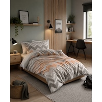 Mystory Home Lastikli Çarşaflı Tek Kişilik Nevresim Takımı Superior Mystory Home Lastikli Çarşaflı Tek Kişilik Nevresim Takımı Superior
