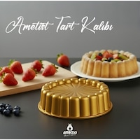 Amboss Ametist 26 cm Döküm Tart Kalıbı Gold Amboss Ametist 26 cm Döküm Tart Kalıbı Gold