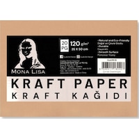 Mona Lisa Kraft Kağıdı 120gr 35x50cm 20li Mona Lisa Kraft Kağıdı 120gr 35x50cm 20li