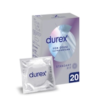 Durex Yok Ötesi Ultra Kaygan Ekstra İnce Prezervatif 20'li Durex Yok Ötesi Ultra Kaygan Ekstra İnce Prezervatif 20'li