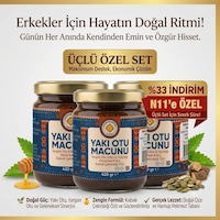 3 X 420 Gr Yakı Otu Macunu Erkekler Için Yaşam Konforuna Destek Bitkisel Macun 3 X 420 Gr Yakı Otu Macunu Erkekler Için Yaşam Konforuna Destek Bitkisel Macun