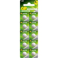 GP A76 LR44 1.5V Alkalin Düğme Pil 10'lu GP A76 LR44 1.5V Alkalin Düğme Pil 10'lu