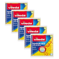 Vileda 30% Extra Mikrofiberli Temizlik Bezi 3 Lü X 5 Paket Sarı Vileda 30% Extra Mikrofiberli Temizlik Bezi 3 Lü X 5 Paket Sarı