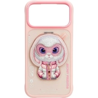 Apple Uyumlu iPhone 17 Pro Magsafe Stand Özellikli 3d Gözlük Fermuar Tavşan Nakışlı Cool Cute 2.0 Kılıf 8 Şeffaf Apple Uyumlu iPhone 17 Pro Magsafe Stand Özellikli 3d Gözlük Fermuar Tavşan Nakışlı Cool Cute 2.0 Kılıf 8 Şeffaf