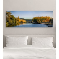 Bk Gift Yatak Odası Konseptli Panorama Kanvas Tablo 100X35Cm-3 Bk Gift Yatak Odası Konseptli Panorama Kanvas Tablo 100X35Cm-3