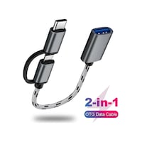 Usb To Type C Micro Usb Otg Kablo 2 İn 1 Yeni Nesil Bağlantı Tipleri Usb Data Şarj Çeviricisi Usb To Type C Micro Usb Otg Kablo 2 İn 1 Yeni Nesil Bağlantı Tipleri Usb Data Şarj Çeviricisi