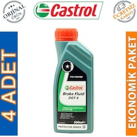 Castrol Brake Fluid Dot 4 500 Ml Fren Hidrolik Sıvısı 4 Adet Castrol Brake Fluid Dot 4 500 Ml Fren Hidrolik Sıvısı 4 Adet