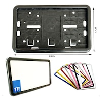 Point Parlak Siyah Motor Plakalık Piano Black Takmatik Plakalık 26x17cm Point Parlak Siyah Motor Plakalık Piano Black Takmatik Plakalık 26x17cm