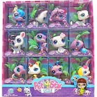 Miniş Seti 12'li Pet Star Aksesuarlı Oyuncak Miniş Seti Miniş Seti 12'li Pet Star Aksesuarlı Oyuncak Miniş Seti
