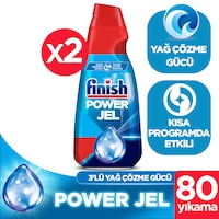 Finish Bulaşık Makinesi Deterjanı Jel 1 L x 2 Finish Bulaşık Makinesi Deterjanı Jel 1 L x 2
