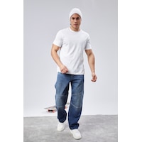 Cedy Denim Cedy Denım Yüksek Kalite Erkek Yüksek Bel Skater Baggy Jeanpantolon C362 Mavi Cedy Denim Cedy Denım Yüksek Kalite Erkek Yüksek Bel Skater Baggy Jeanpantolon C362 Mavi
