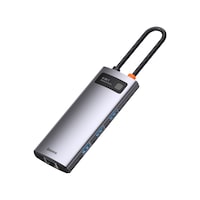 Baseus Metal Gleam 6İn1 Multifonksiyonel Type C Hub Dock Station Baseus Metal Gleam 6İn1 Multifonksiyonel Type C Hub Dock Station